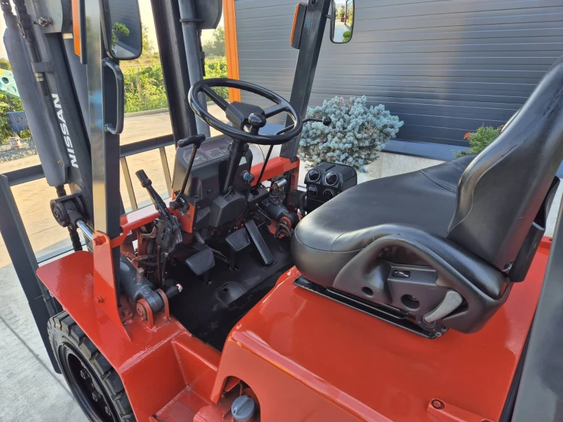 Мотокар Nissan * 3 тонен * АВТОМАТ * ГАЗ+ БЕНЗИН * ПАРНО * , снимка 9 - Индустриална техника - 51438482