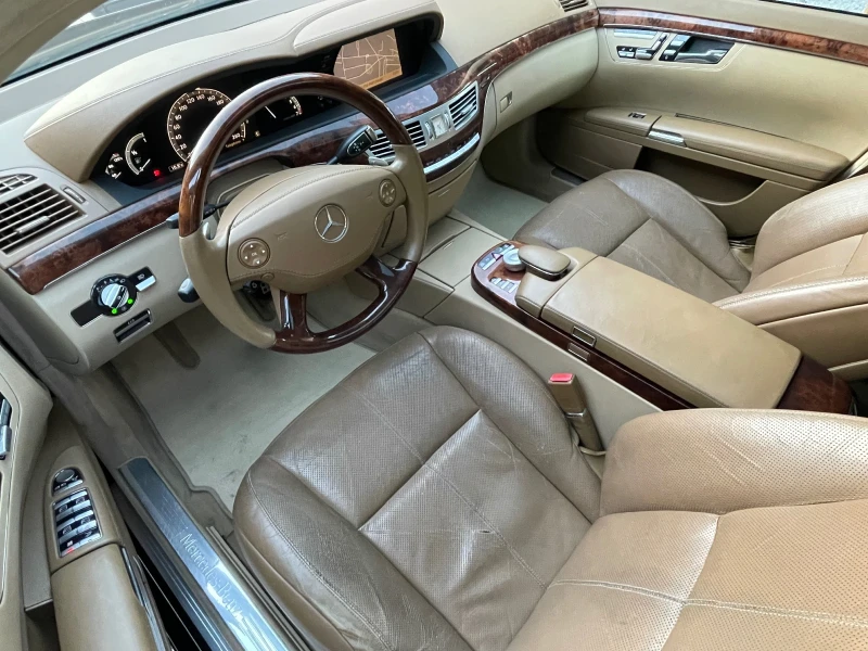 Mercedes-Benz S 500 V8 388 HP LPG R21, снимка 9 - Автомобили и джипове - 52717566