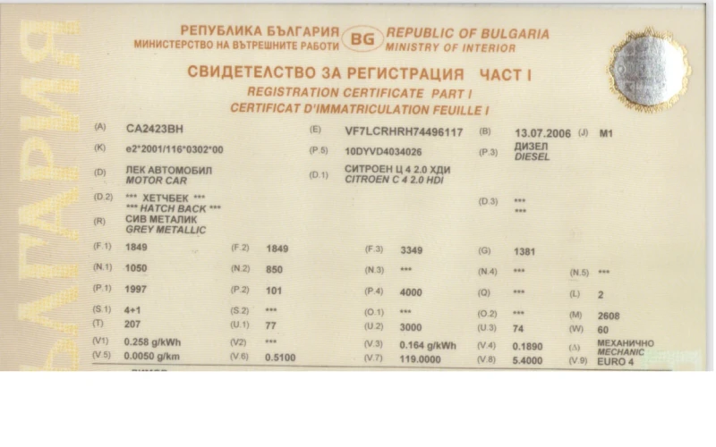 Citroen C4 2.0 HDI, снимка 7 - Автомобили и джипове - 52408529