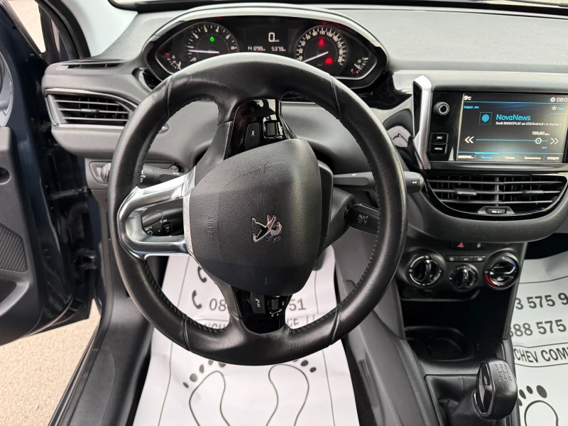 Peugeot 208 1.2i-ORIGINAL-GPL-141.000km-NEW-TOP-NAVI-CAR PLAY, снимка 10 - Автомобили и джипове - 52661249