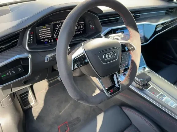 Audi Rs6 Avant Quattro = Black Optic Plus = Гаранция, снимка 7 - Автомобили и джипове - 53971452