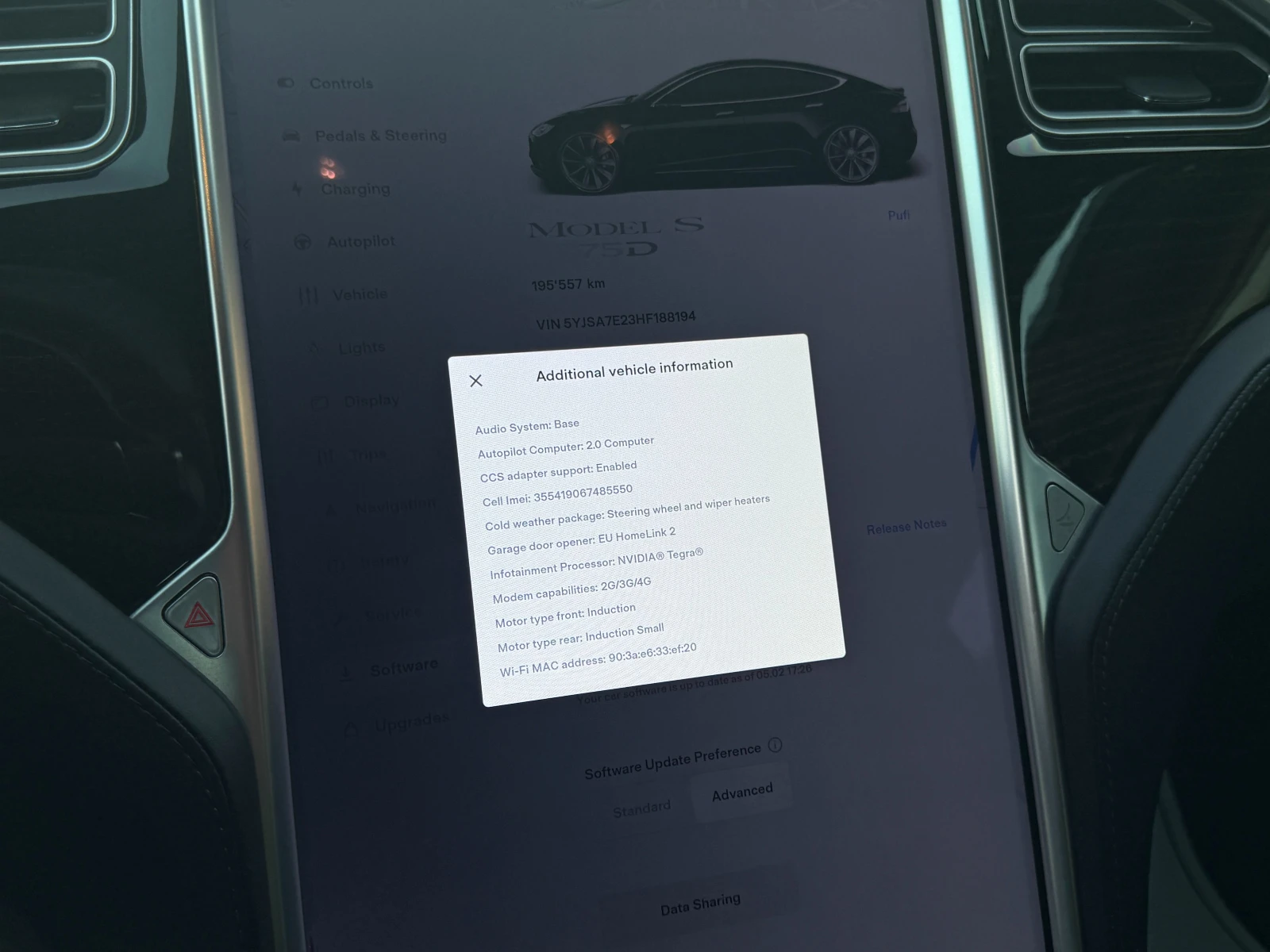 Tesla Model S * 75D* EU* FreeSuperCharge* EU* CCS | Mobile.bg   12