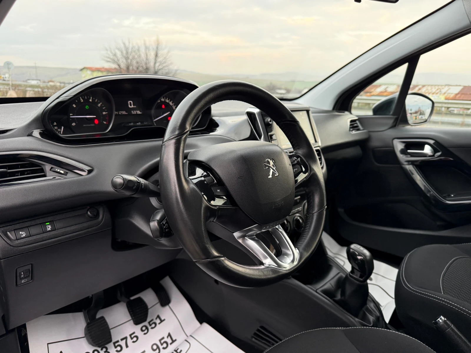 Peugeot 208 1.2i-ORIGINAL-GPL-141.000km-NEW-TOP-NAVI-CAR PLAY | Mobile.bg   7