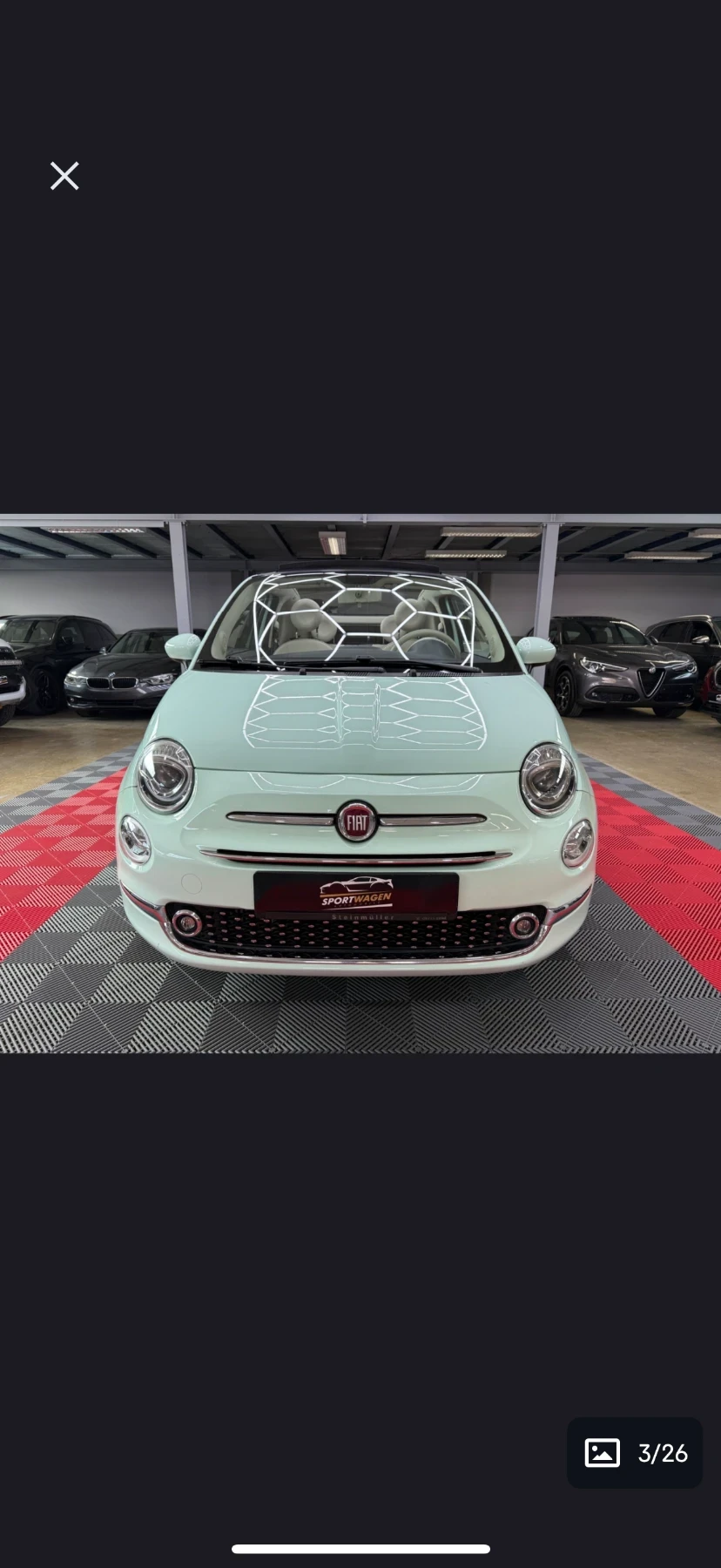 Fiat 500, снимка 3 - Автомобили и джипове - 55393357