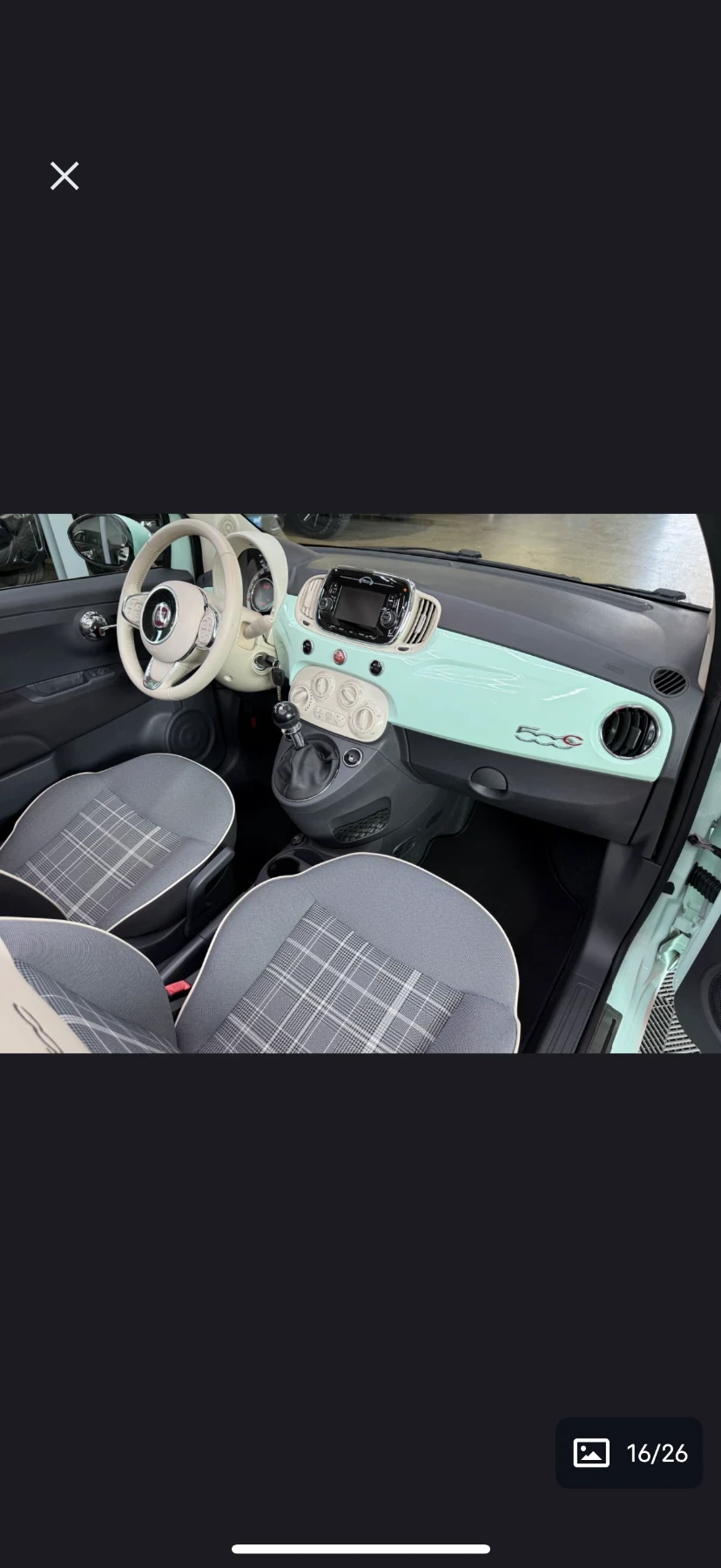 Fiat 500, снимка 11 - Автомобили и джипове - 55393357