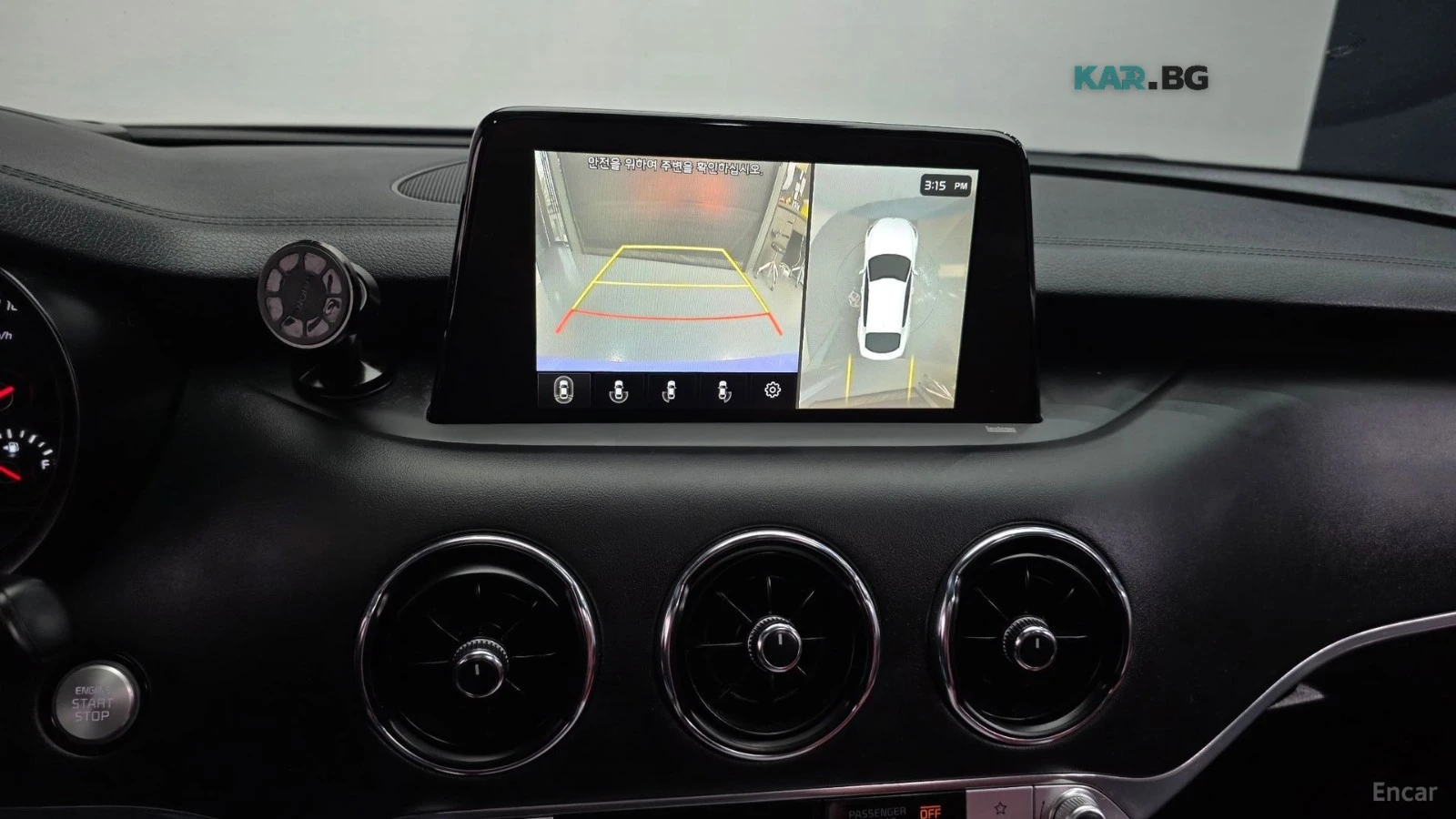Kia Stinger 3.3 Turbo AWD GT* КАРБОН* КОЖА* НАВИ* ПАНО* HUD, снимка 15 - Автомобили и джипове - 55727356