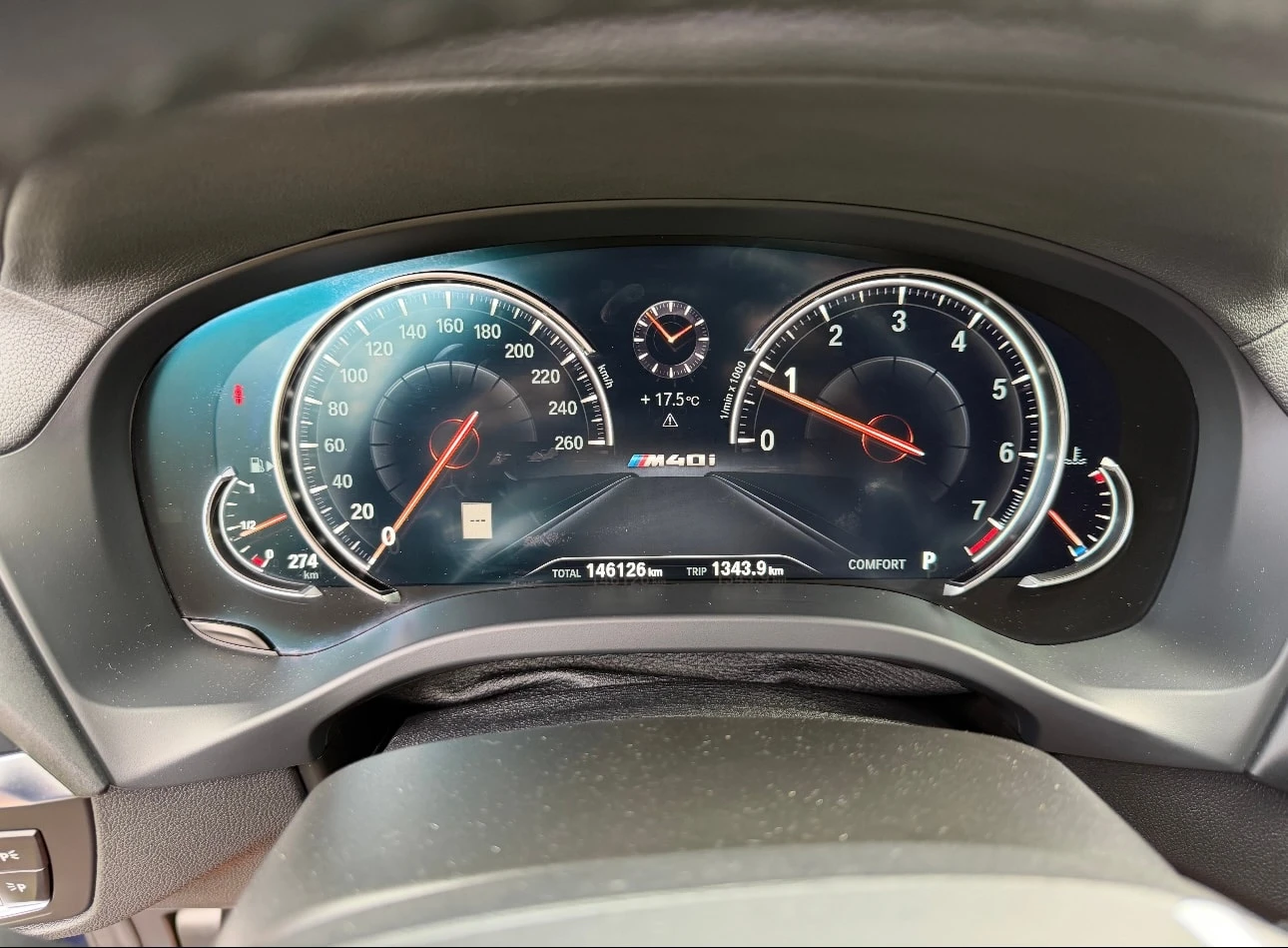 BMW X3 M40i | CARFAX | ГЛАВНО ПРЕДСТАВИТЕЛСТВО НА BMW, снимка 7 - Автомобили и джипове - 56151763