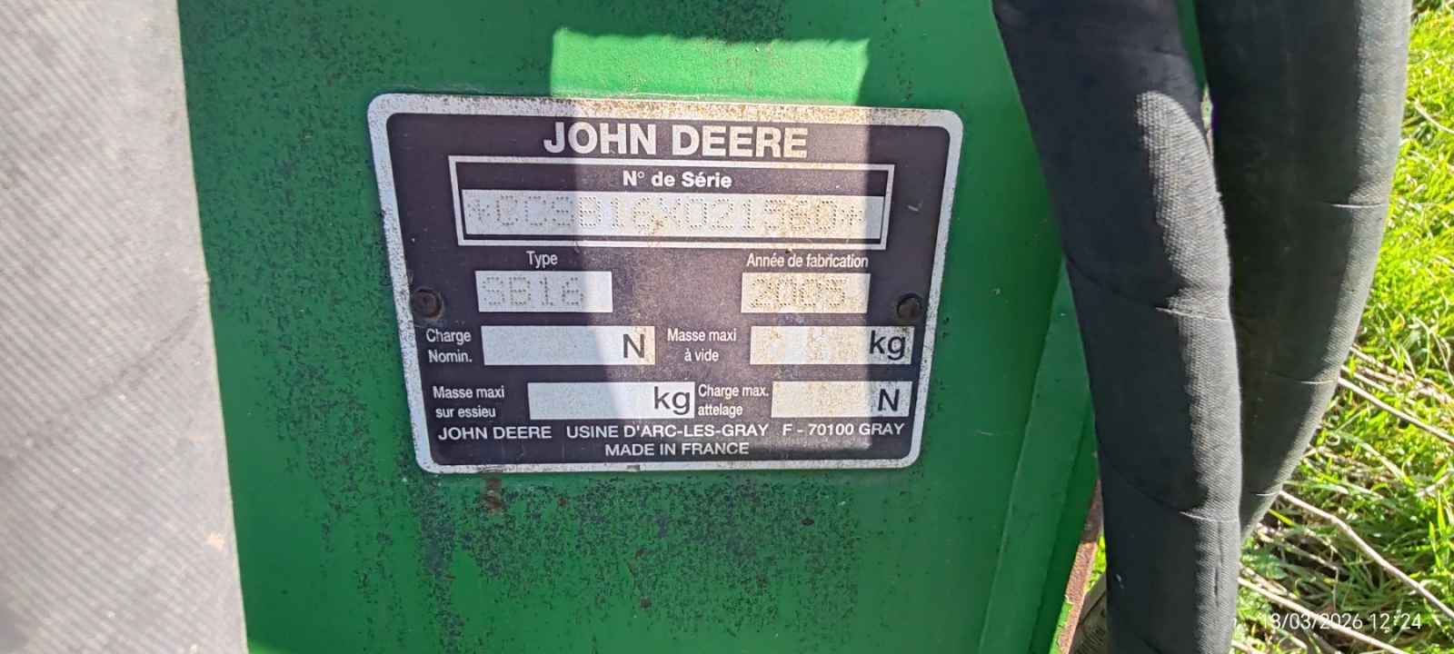 Телескопичен товарач John Deere JOHN DEERE 531, снимка 3 - Селскостопанска техника - 54700688