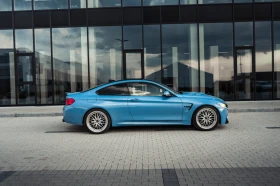 BMW M4 Топ състояние Yas Marina Blue BBS Карбон Покрив, снимка 2