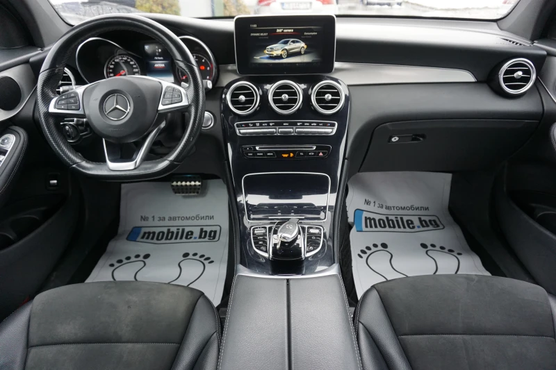 Mercedes-Benz GLC 220 4Matic* 360 KAMERA* Купе* LED* Кожен салон, снимка 11 - Автомобили и джипове - 48164989