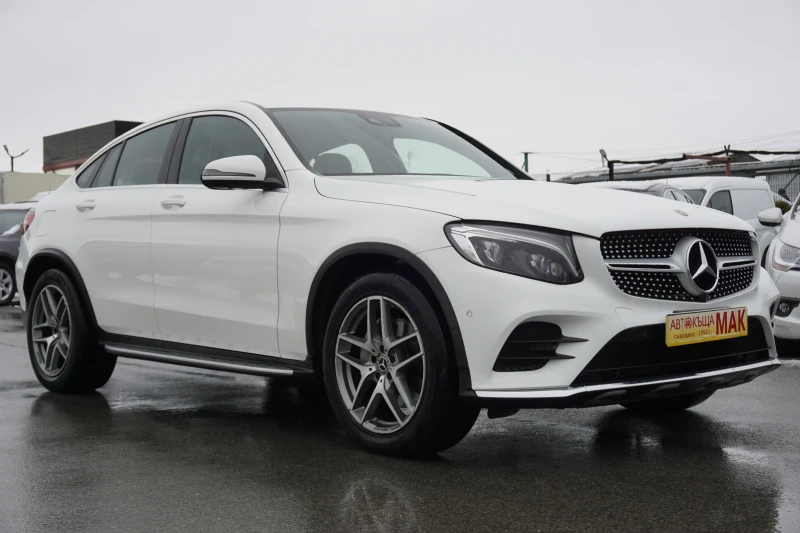 Mercedes-Benz GLC 220 4Matic* 360 KAMERA* Купе* LED* Кожен салон, снимка 1 - Автомобили и джипове - 48164989