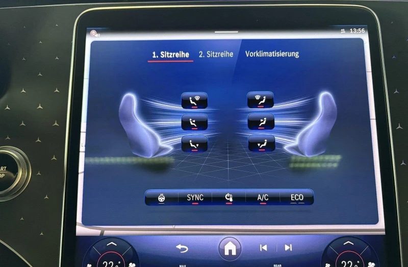 Mercedes-Benz EQE 350 4MATIC SUV AMG PANORAMA 360 BURMESTER AIRMATIC, снимка 9 - Автомобили и джипове - 52395341