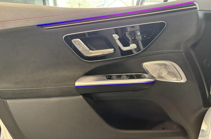 Mercedes-Benz EQE 350 4MATIC SUV AMG PANORAMA 360 BURMESTER AIRMATIC, снимка 6 - Автомобили и джипове - 52395341