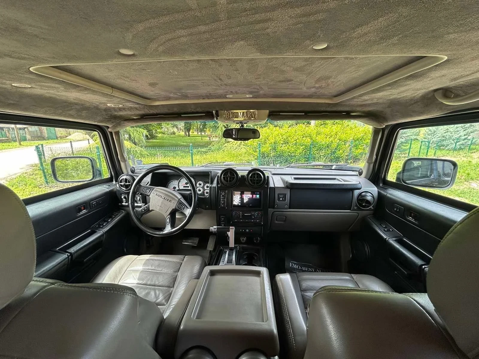 Hummer H2 6.0* V8* ГАЗ* КОЖА* НАВИ* КАМЕРА*  - изображение 9