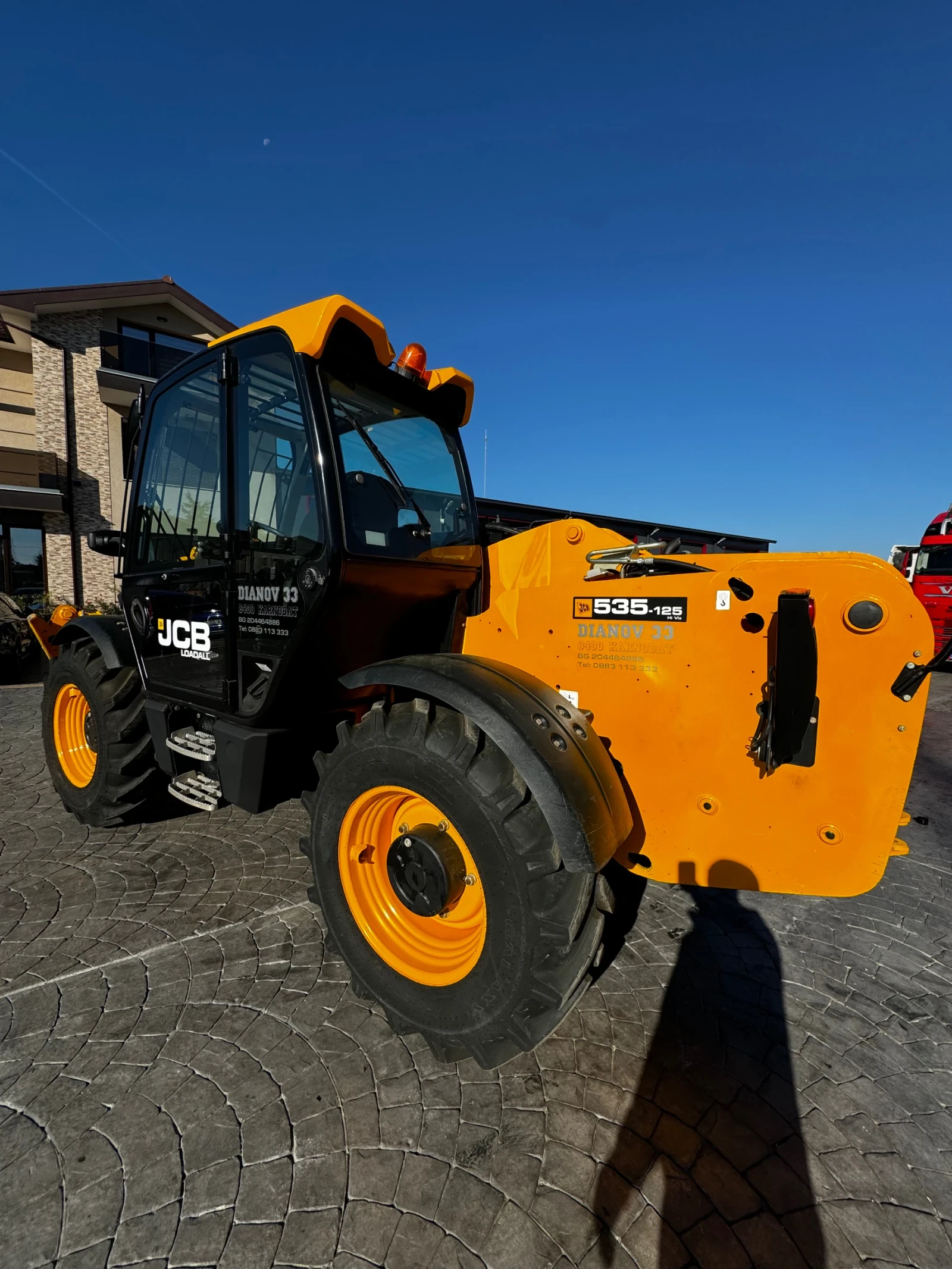 Телескопичен товарач JCB 535-125 клима 3320часа - изображение 5