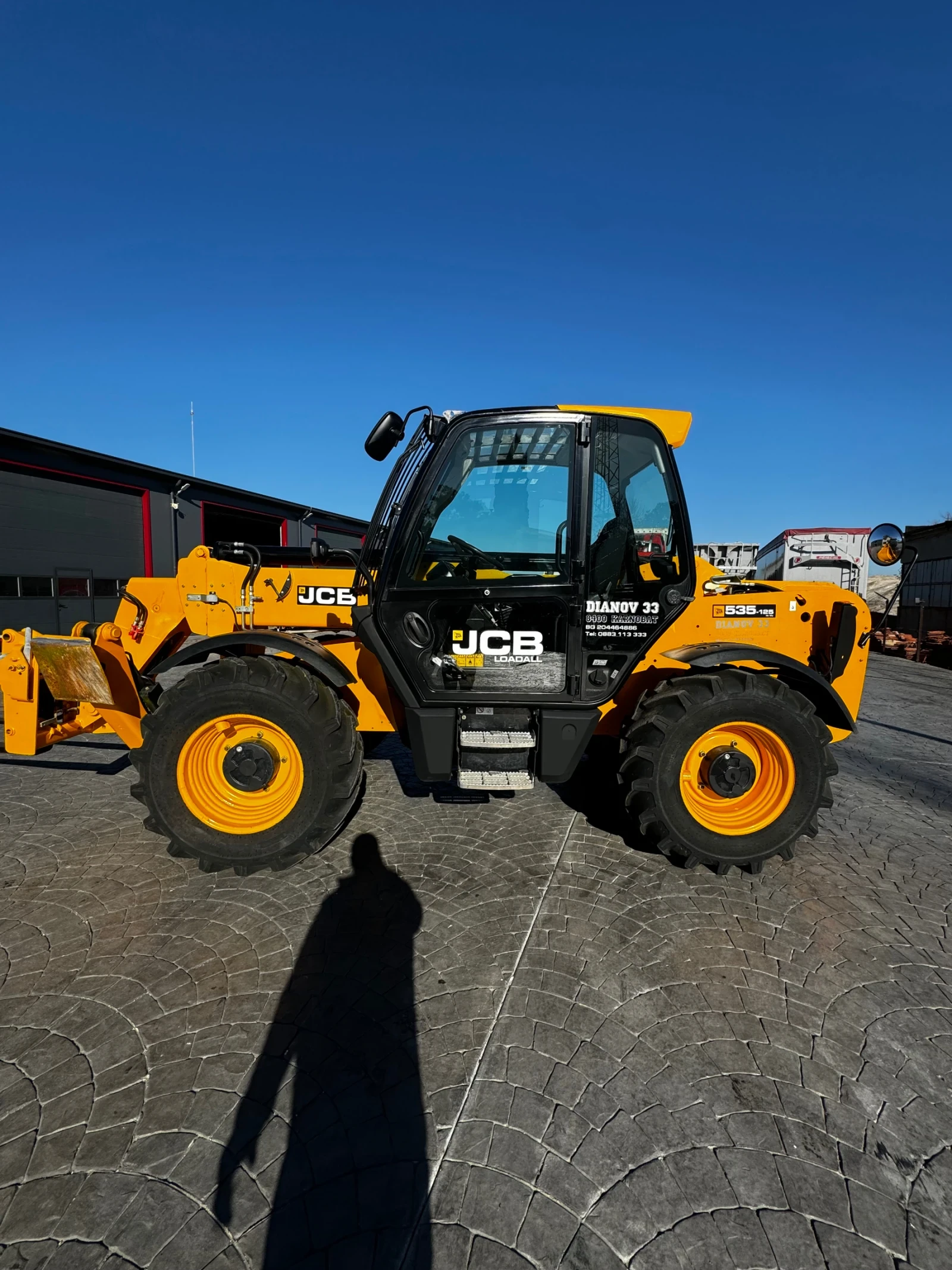 Телескопичен товарач JCB 535-125 клима 3320часа - изображение 10