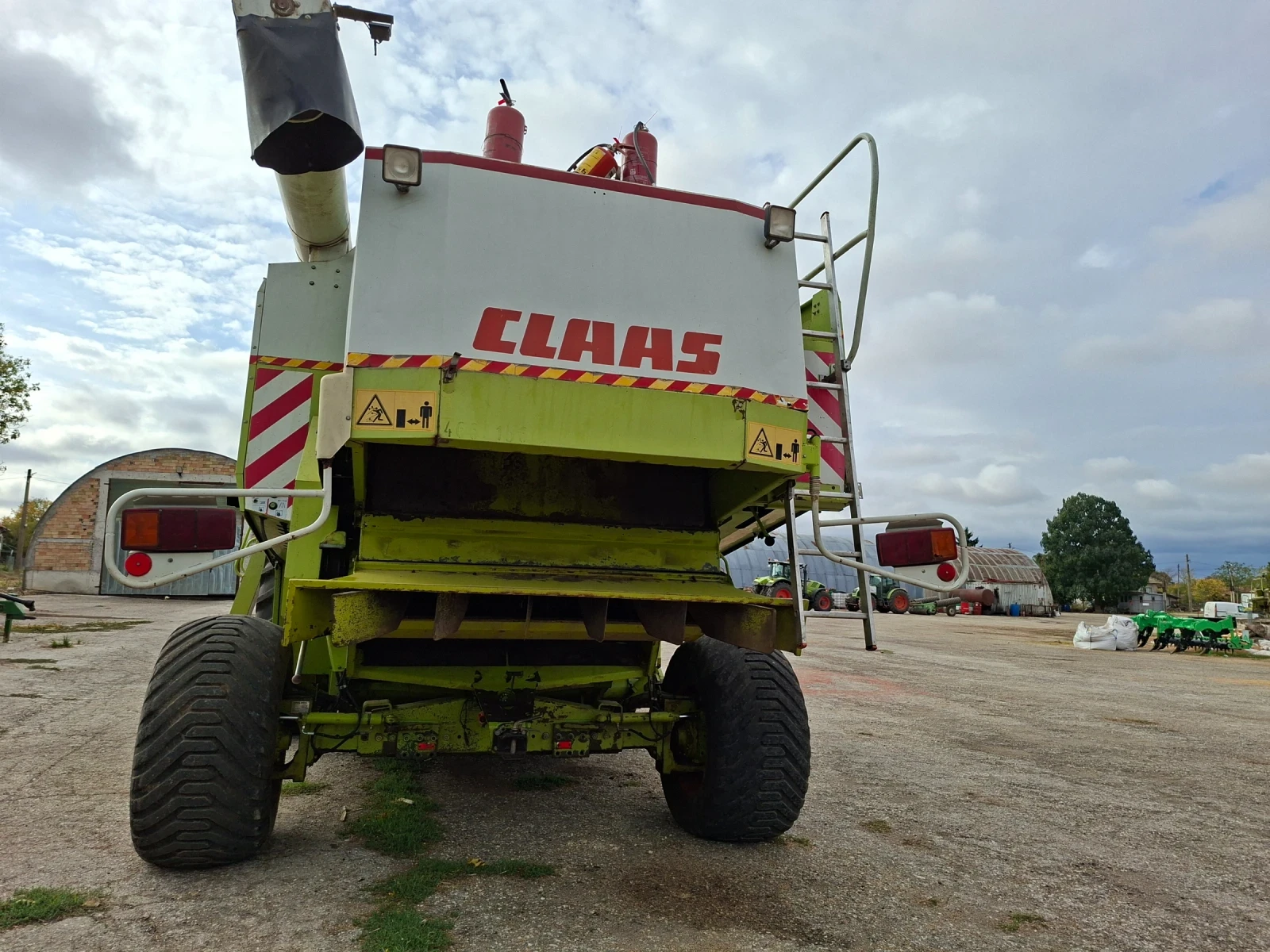 Комбайн Claas Lexion 480, снимка 6 - Селскостопанска техника - 56495765
