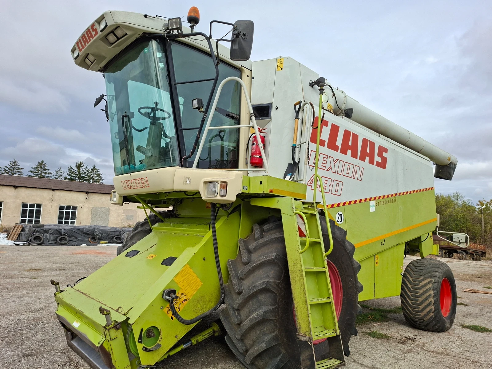 Комбайн Claas Lexion 480