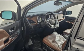 Toyota Sienna Facelift 3.5 бензин! Става на газ! Кафява кожа! | Auto.bg — изображение 4
