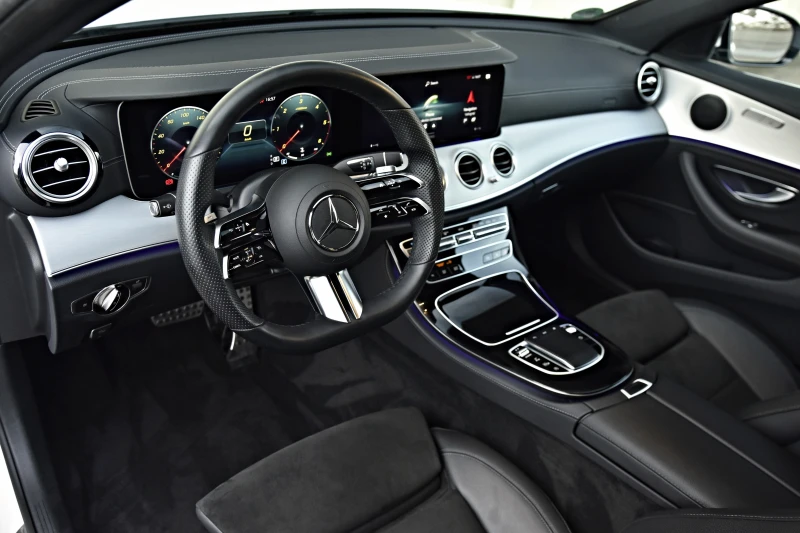 Mercedes-Benz E 220 D 2xAMG-Line MULTIBEAM 360 MAXX FULL 9G, снимка 9 - Автомобили и джипове - 48757748