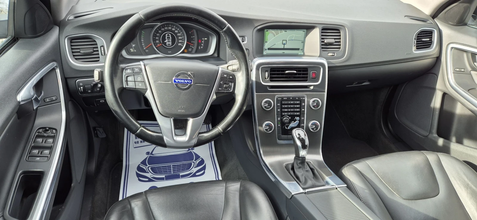 Volvo V60 2.4-215.44.NAVY | Mobile.bg   11