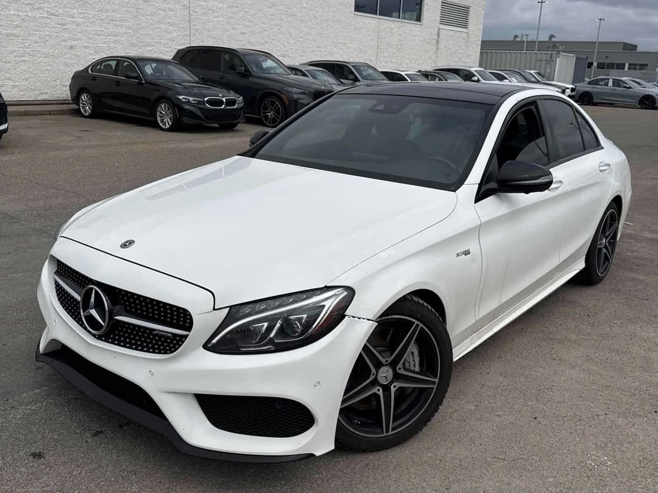 Mercedes-Benz C 43 AMG 4MATIC/ПАНОРАМА/ПОДГРЕВИ/360 CAM/ВТОРИ ГУМИ