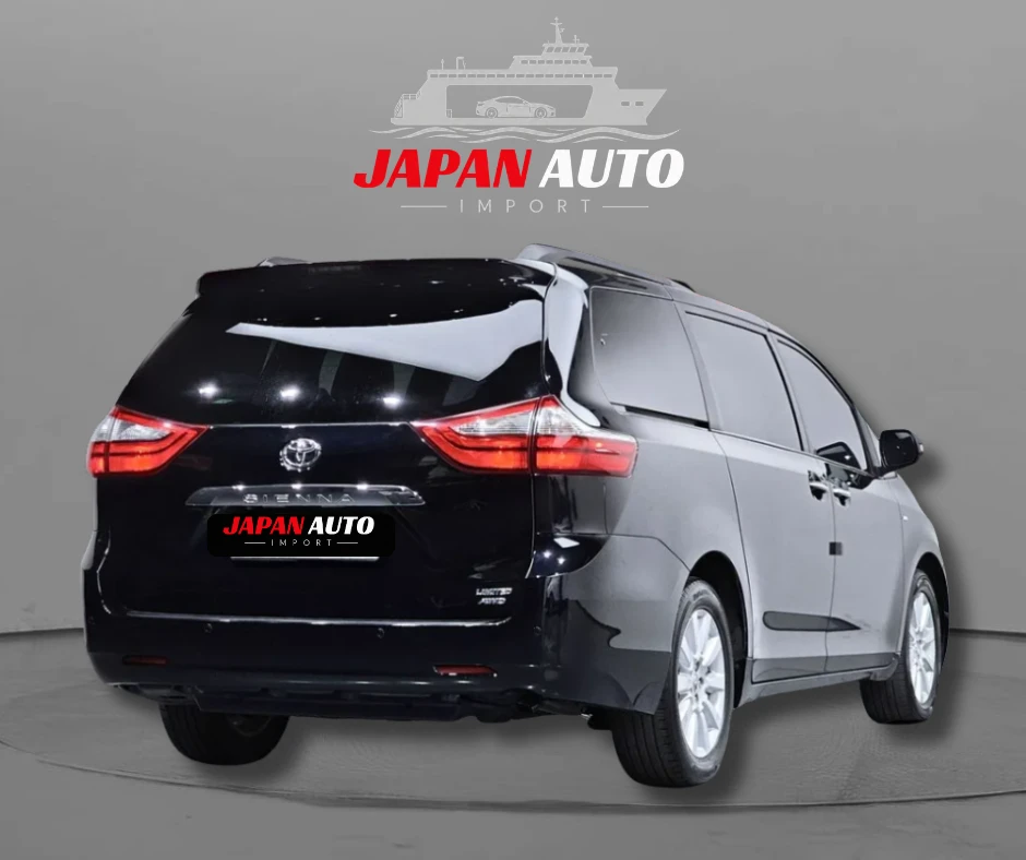 Toyota Sienna Facelift 3.5 бензин! Става на газ! Кафява кожа!, снимка 2 - Автомобили и джипове - 54802238