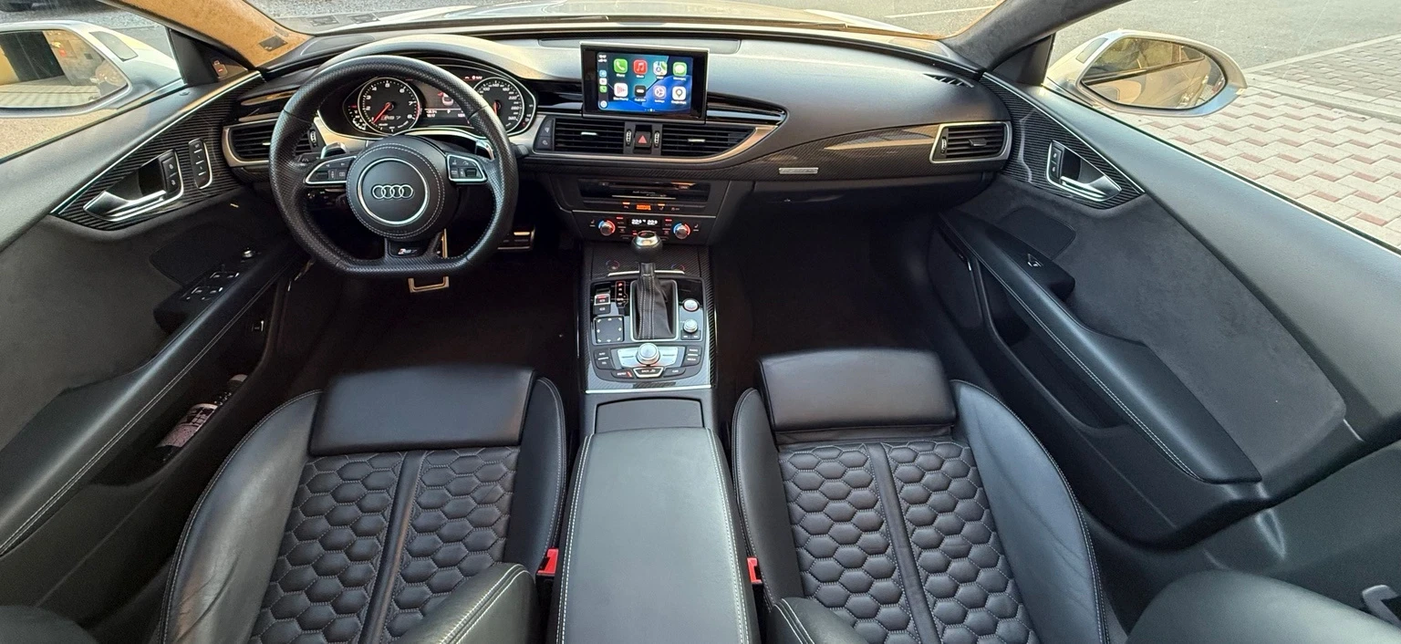 Audi Rs7 750к.с.* STAGE 2* ACC* CARBON* BOSE, снимка 9 - Автомобили и джипове - 55977356