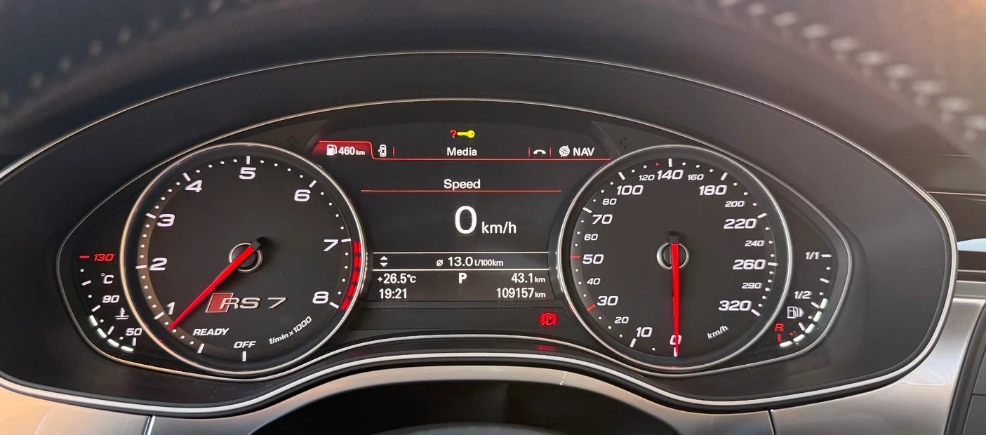 Audi Rs7 750к.с.* STAGE 2* ACC* CARBON* BOSE, снимка 14 - Автомобили и джипове - 55977356