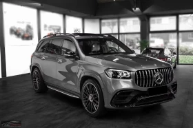 Mercedes-Benz GLS 63 AMG 4MATIC/612HP/6S/AMG/NIGHT/BURM/360/HUD/143H, снимка 4 - Автомобили и джипове - 53610560