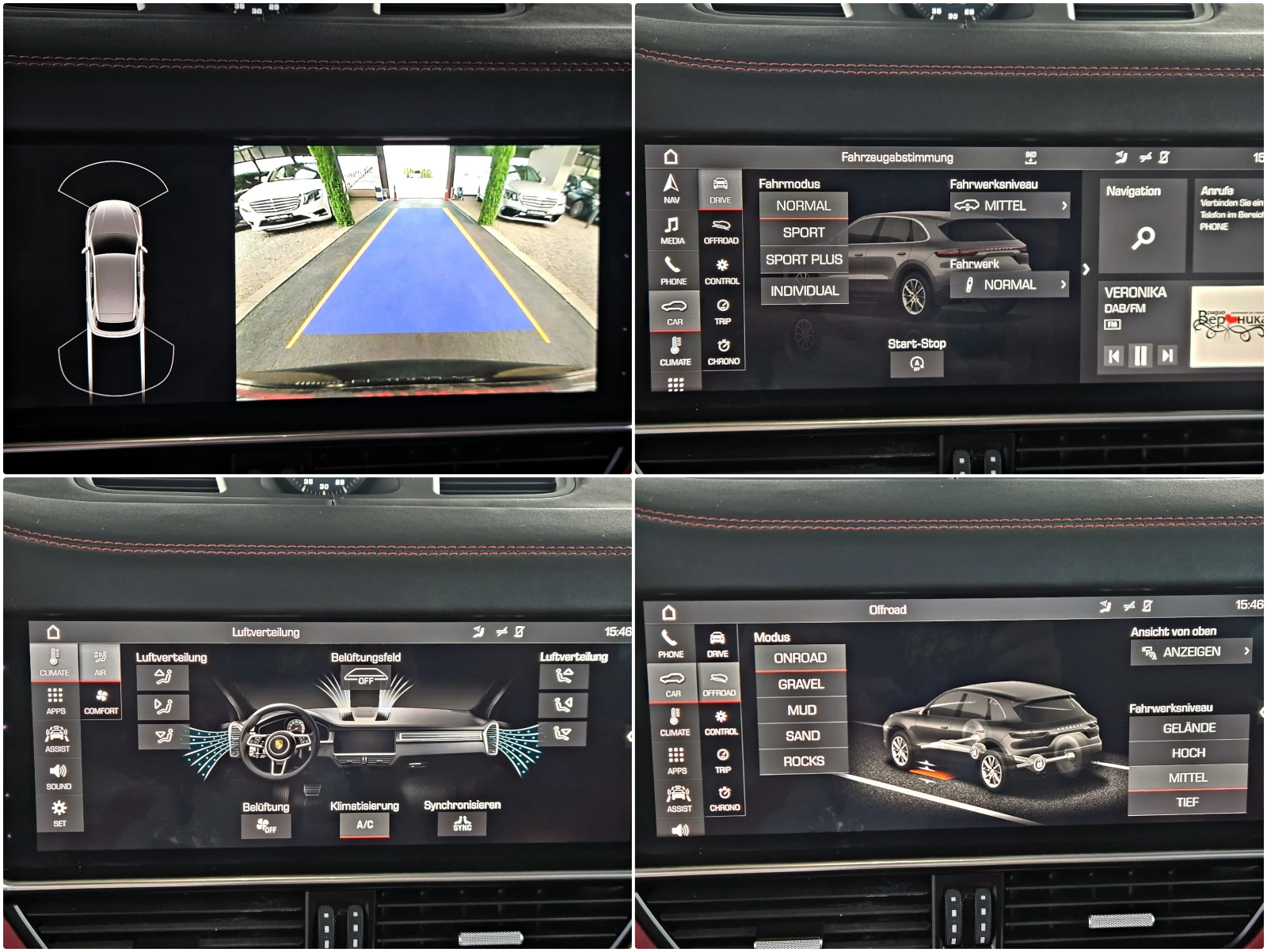 Porsche Cayenne S/GERMANY/PANO/DIGITAL/AIR/CAMERA/KEYLESS GO/LIZIN, снимка 14 - Автомобили и джипове - 55671476