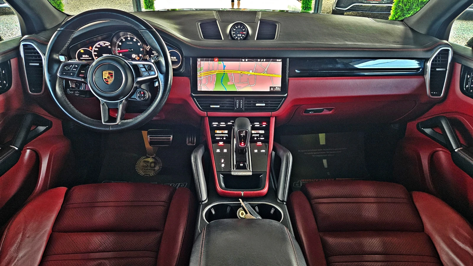 Porsche Cayenne S/GERMANY/PANO/DIGITAL/AIR/CAMERA/KEYLESS GO/LIZIN, снимка 9 - Автомобили и джипове - 55671476