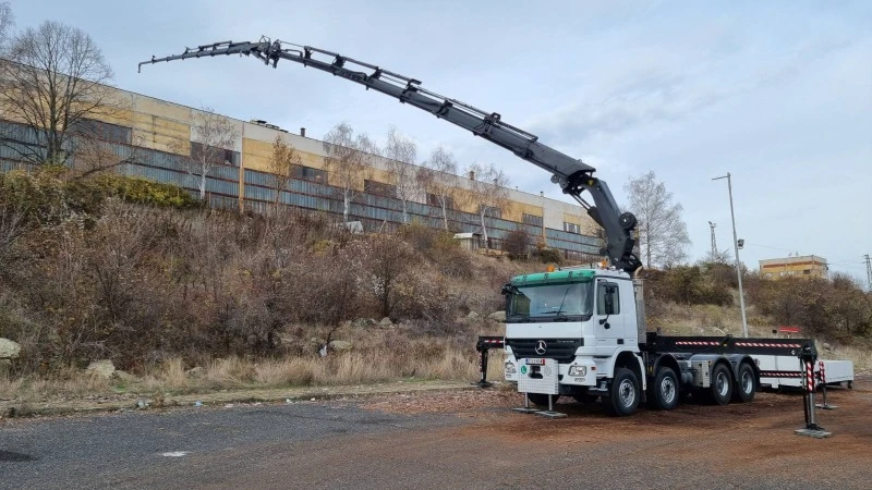 Mercedes-Benz Actros 4144  PALFINGER PK 60002   8x4, снимка 11 - Камиони - 38955690