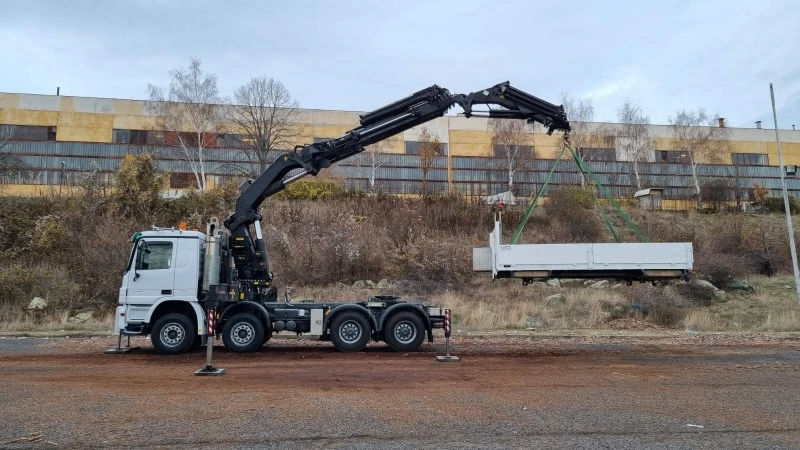 Mercedes-Benz Actros 4144  PALFINGER PK 60002   8x4, снимка 5 - Камиони - 38955690