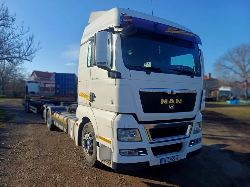 Man Tgx БДФ Контейнеровоз , снимка 1 - Камиони - 49514671