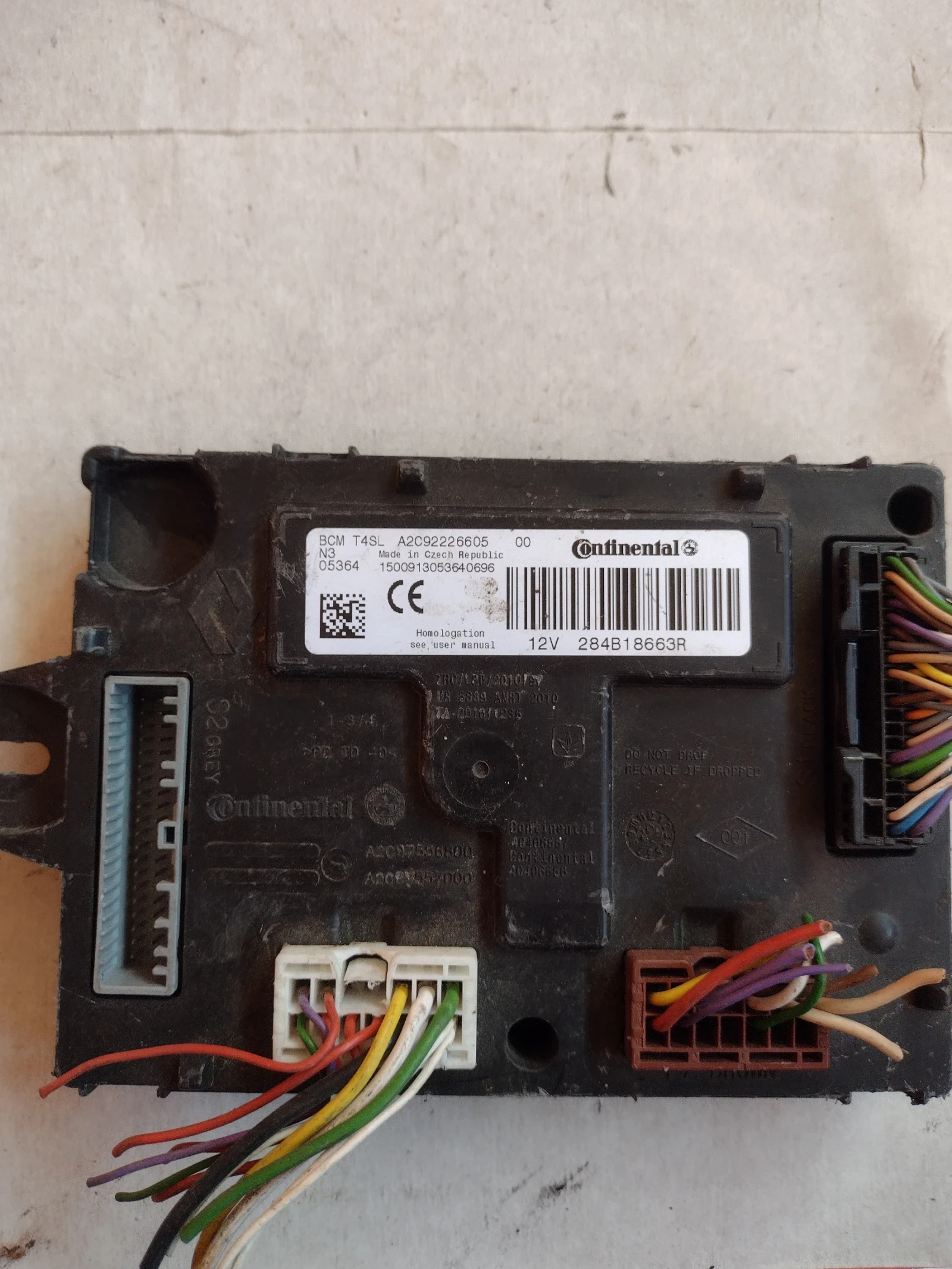 284B18663R  BCM ����� DACIA, RENAULT  A2C92226605 | Mobile.bg � ����������� 3