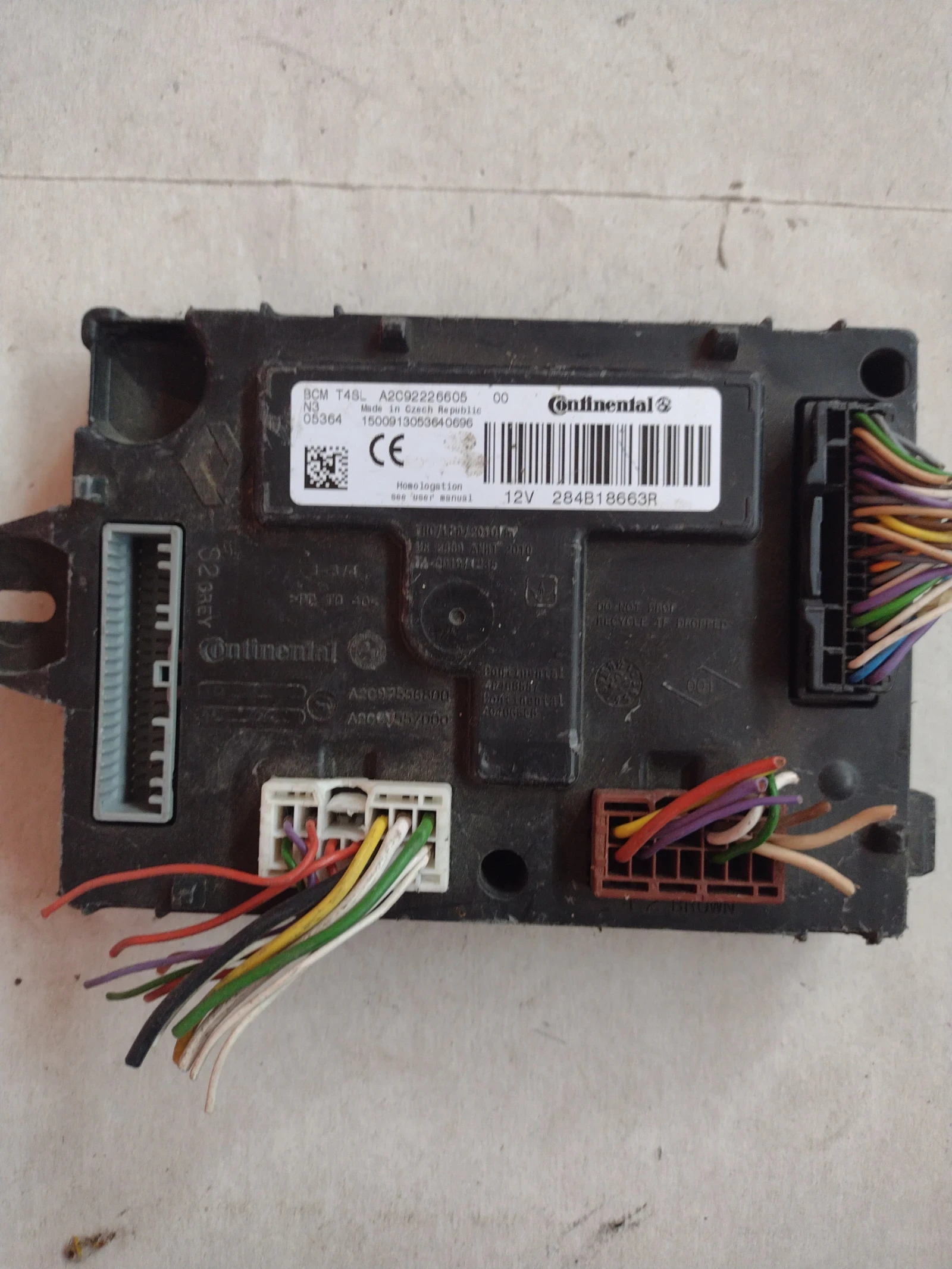 284B18663R  BCM ����� DACIA, RENAULT  A2C92226605 | Mobile.bg � ����������� 1