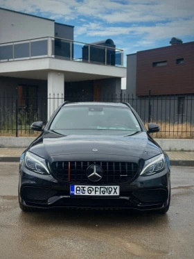 Mercedes-Benz C 220 C63 AMG pack-Distronic-Navi-Ambient, снимка 1