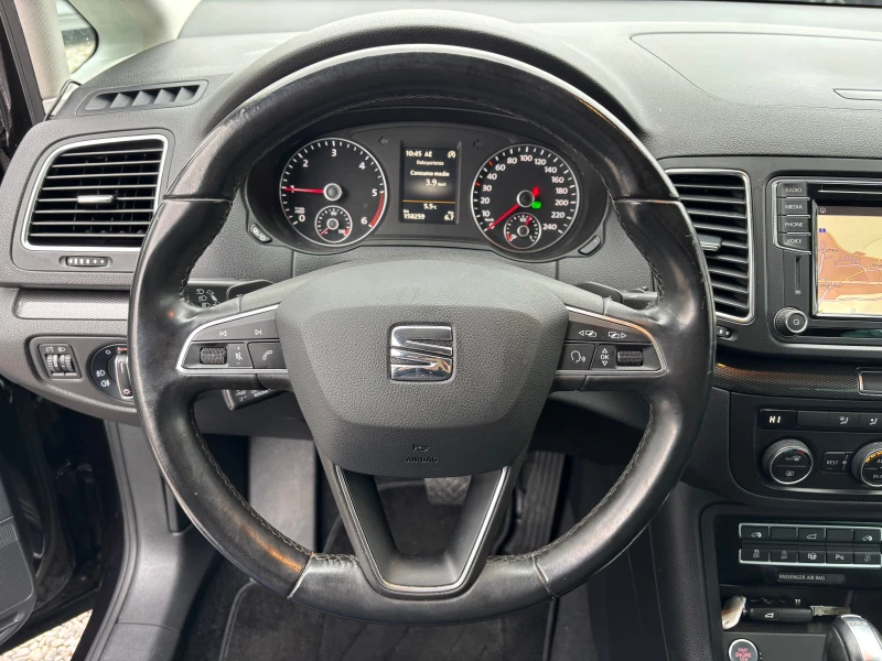 Seat Alhambra 2.0TDI-AVTOMAT, снимка 10 - Автомобили и джипове - 52944644