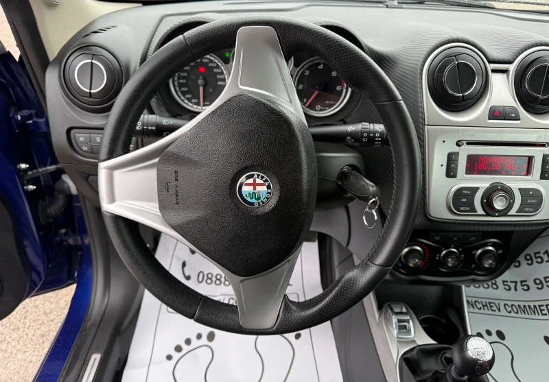 Alfa Romeo MiTo 1.6-JTDm-110.000km-ORIGINAL-NEW-6-speed-AVTOPILOT, снимка 10 - Автомобили и джипове - 53561539
