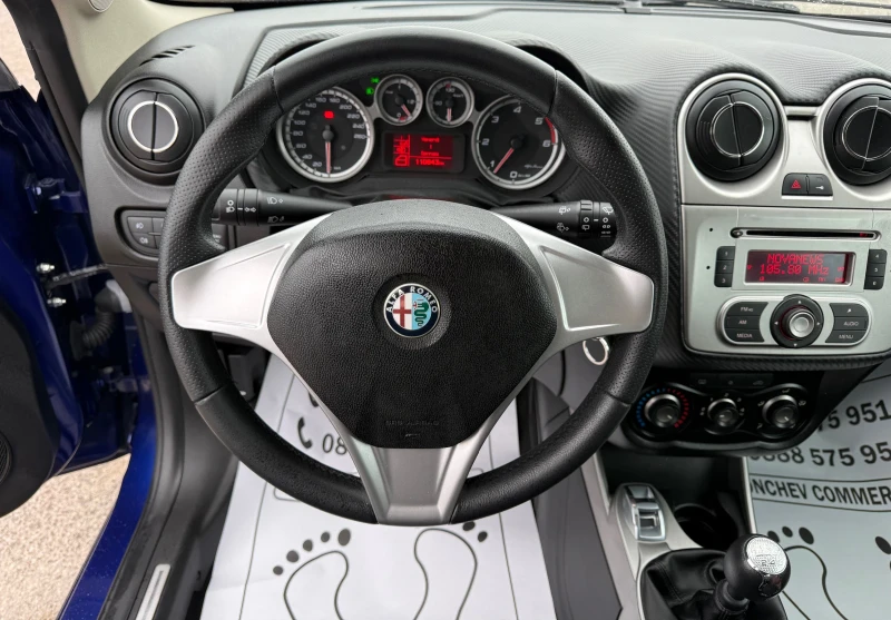 Alfa Romeo MiTo 1.6-JTDm-110.000km-ORIGINAL-NEW-6-speed-AVTOPILOT, снимка 8 - Автомобили и джипове - 53561539