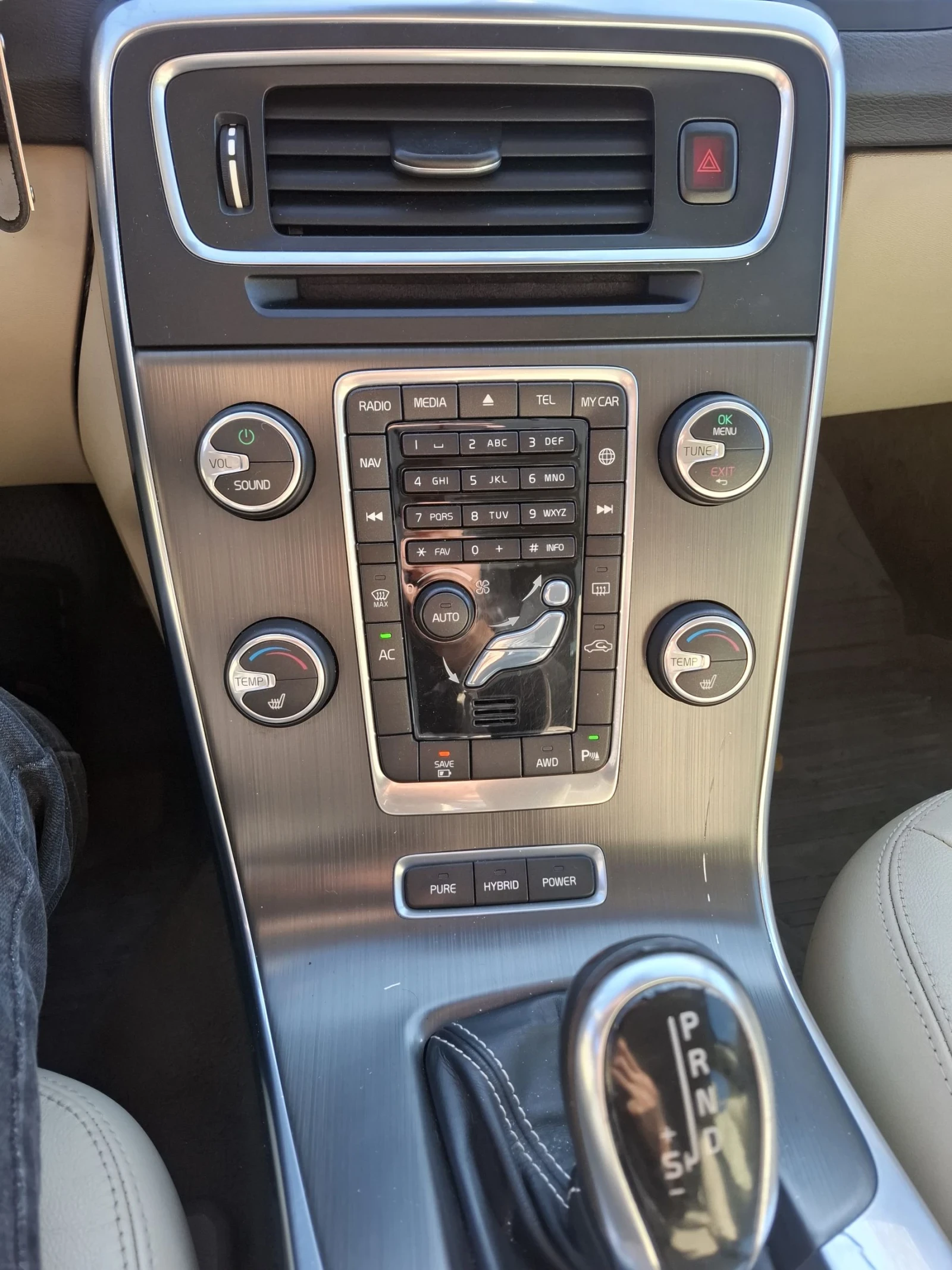 Volvo V60 2.4 D6 Plug in hibryd AWD 283   | Mobile.bg   16