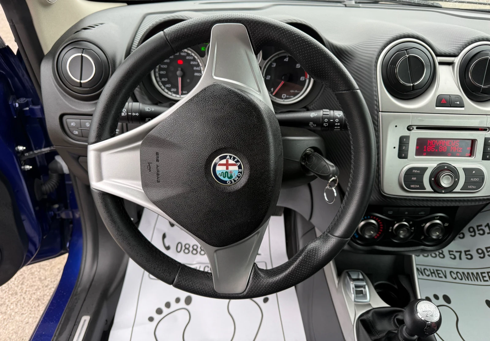 Alfa Romeo MiTo 1.6-JTDm-110.000km-ORIGINAL-NEW-6-speed-AVTOPILOT - изображение 10