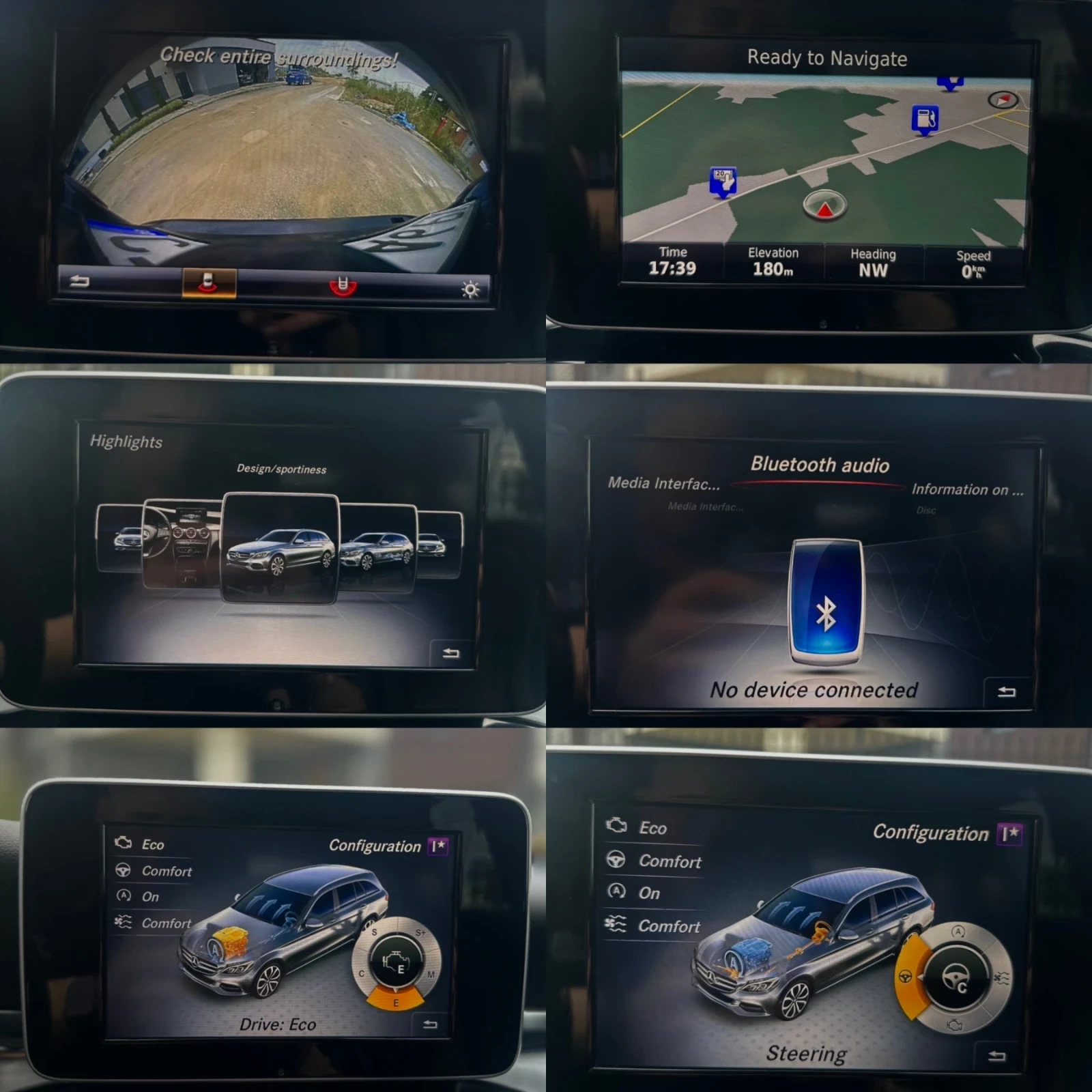 Mercedes-Benz C 220 C63 AMG pack-Distronic-Navi-Ambient, снимка 17 - Автомобили и джипове - 54659288