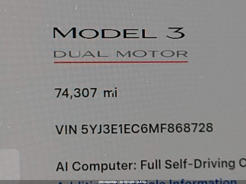 Tesla Model 3 Performance* Dual-Motor* All-Wheel* Drive* , снимка 15 - Автомобили и джипове - 55691229