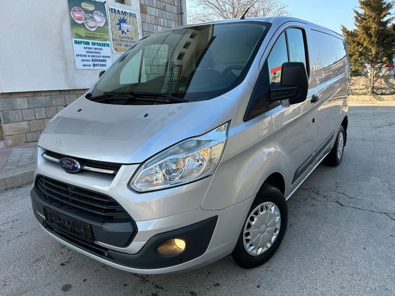 Ford Transit Custom 2.2TDCI 101k.c. ВСЕ 1 Е НОВ, снимка 1 - Бусове и автобуси - 49065639