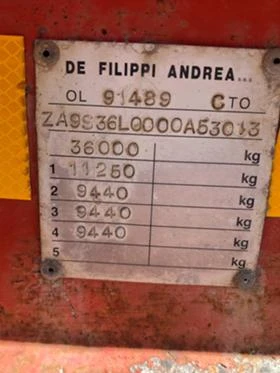 За камион Други DE FILIPPI S36 N, снимка 3
