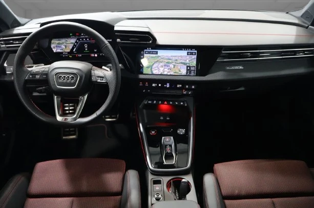 Audi S3 Sportback = Black Optics = Гаранция, снимка 7 - Автомобили и джипове - 56126379