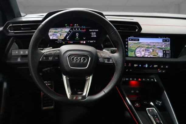 Audi S3 Sportback = Black Optics = Гаранция, снимка 6 - Автомобили и джипове - 56126379