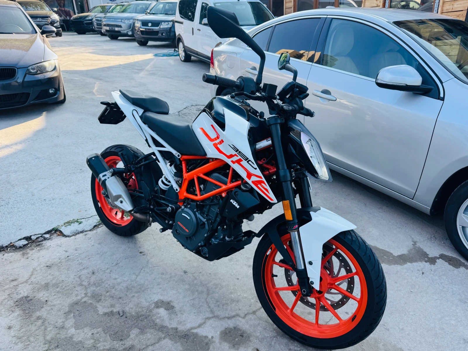 Ktm Duke -390- LED-A2-Швейцария-Като Нов